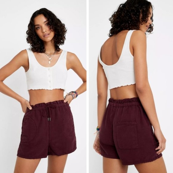 Urban Outfitters BDG Paperbag High Waisted Shorts - Picture 3 of 6